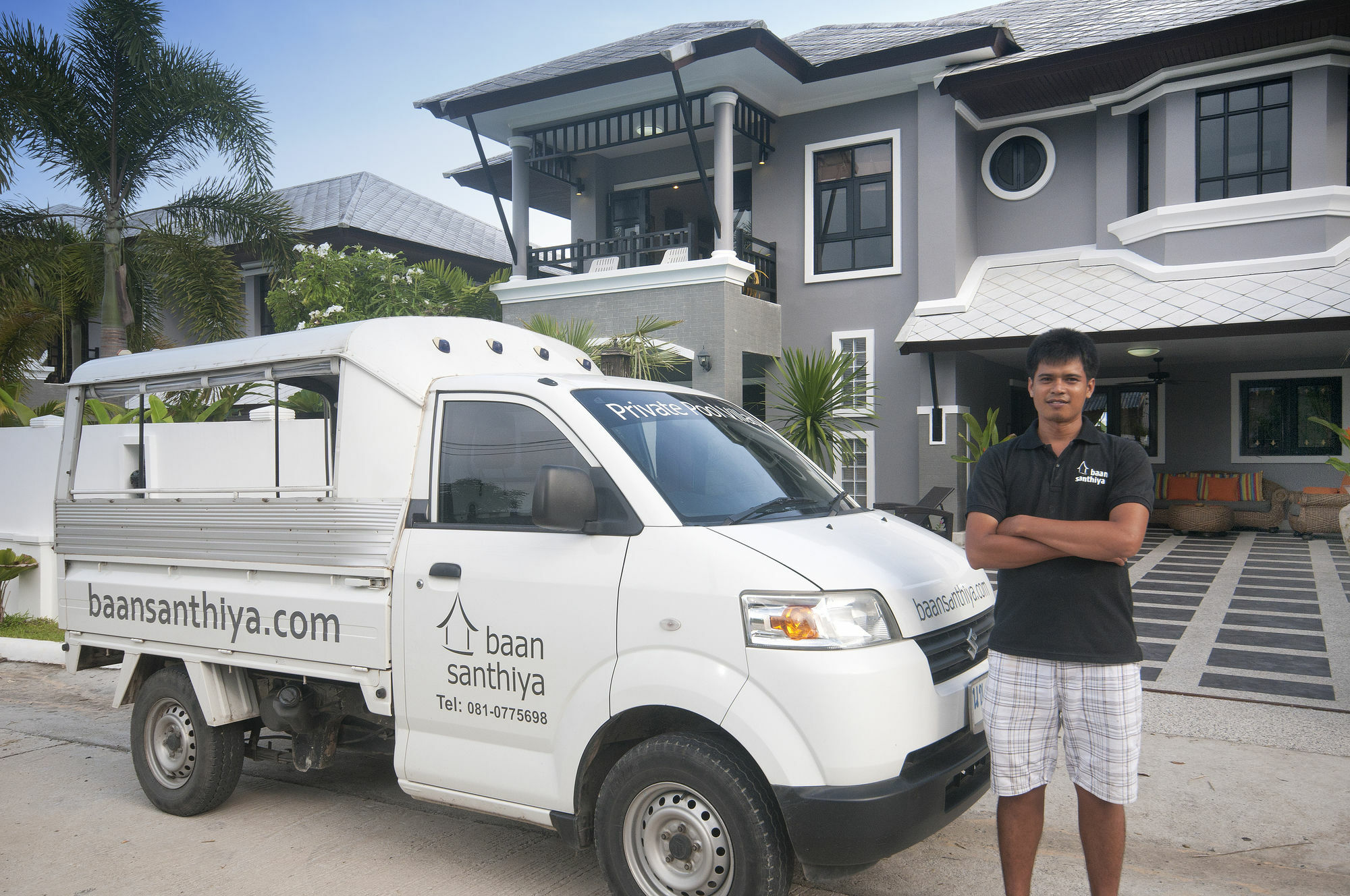 Baan Santhiya Villa 3 Krabi Bagian luar foto